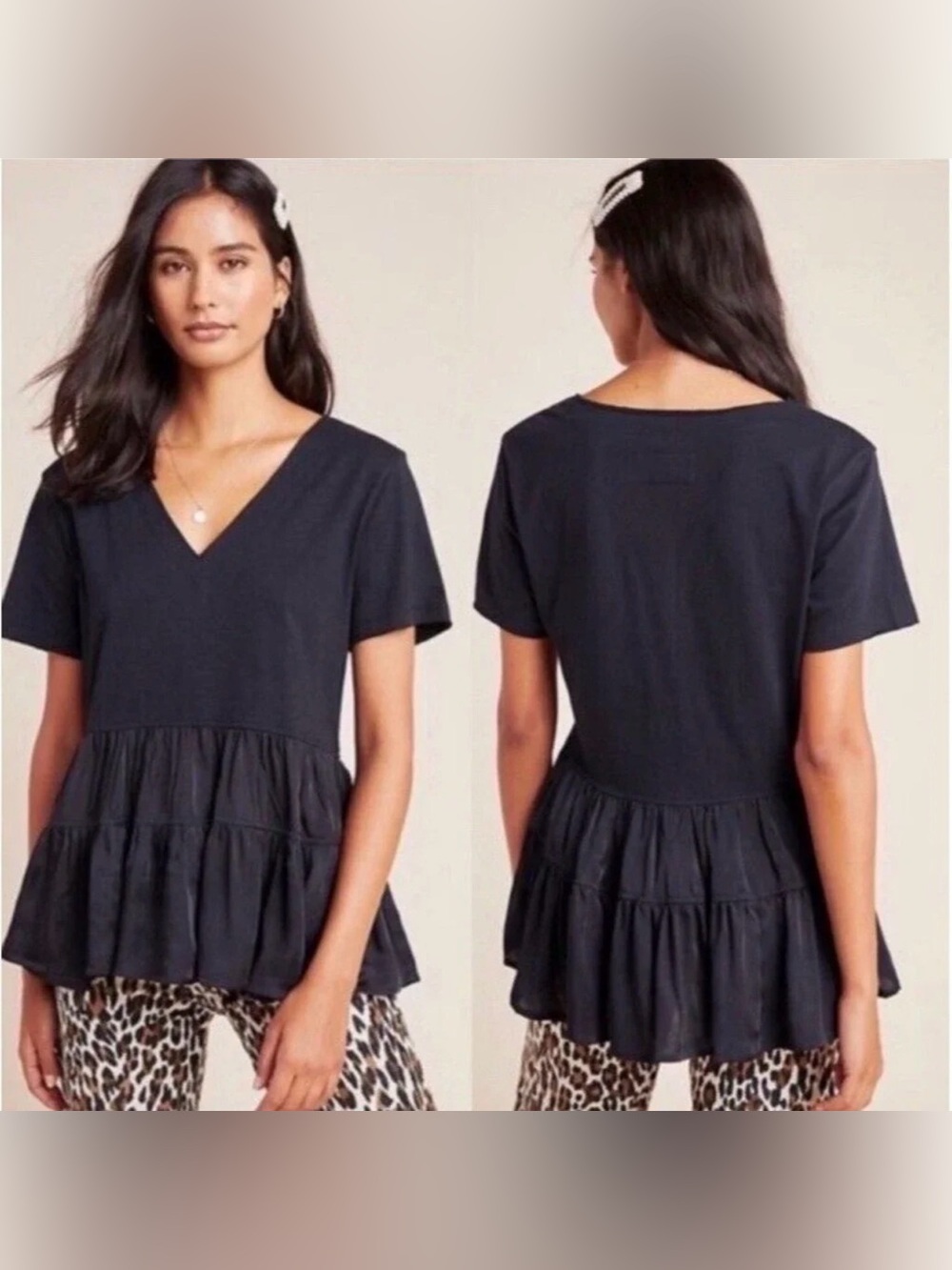 Maeve ruffled tee